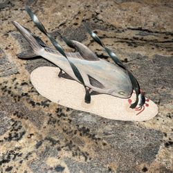 Permit And Crab Table Decor 