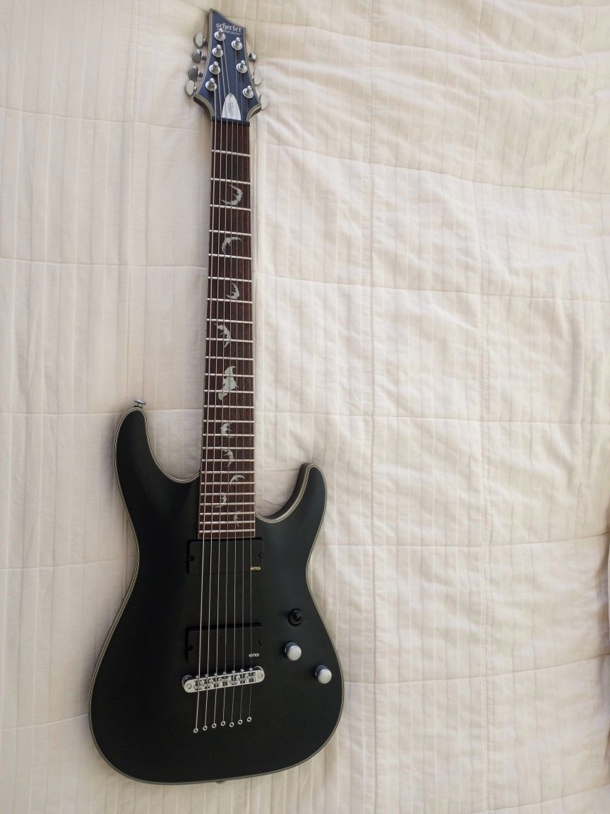 Schecter Diamond Series Damien Platinum 7 String Guitar