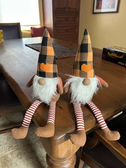 Super cute Pair of Fall Harvest Gnomes