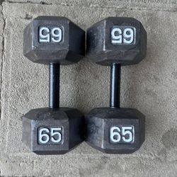 65lb Dumbbell Pair