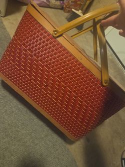 Woven Picnic basket