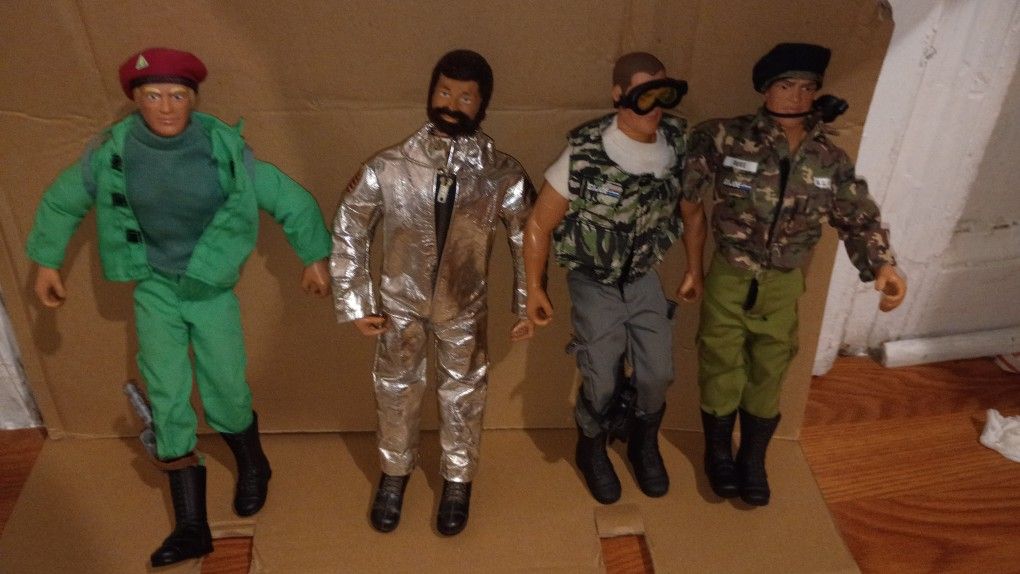 1960s Vintage Gi Joe Action Figures 