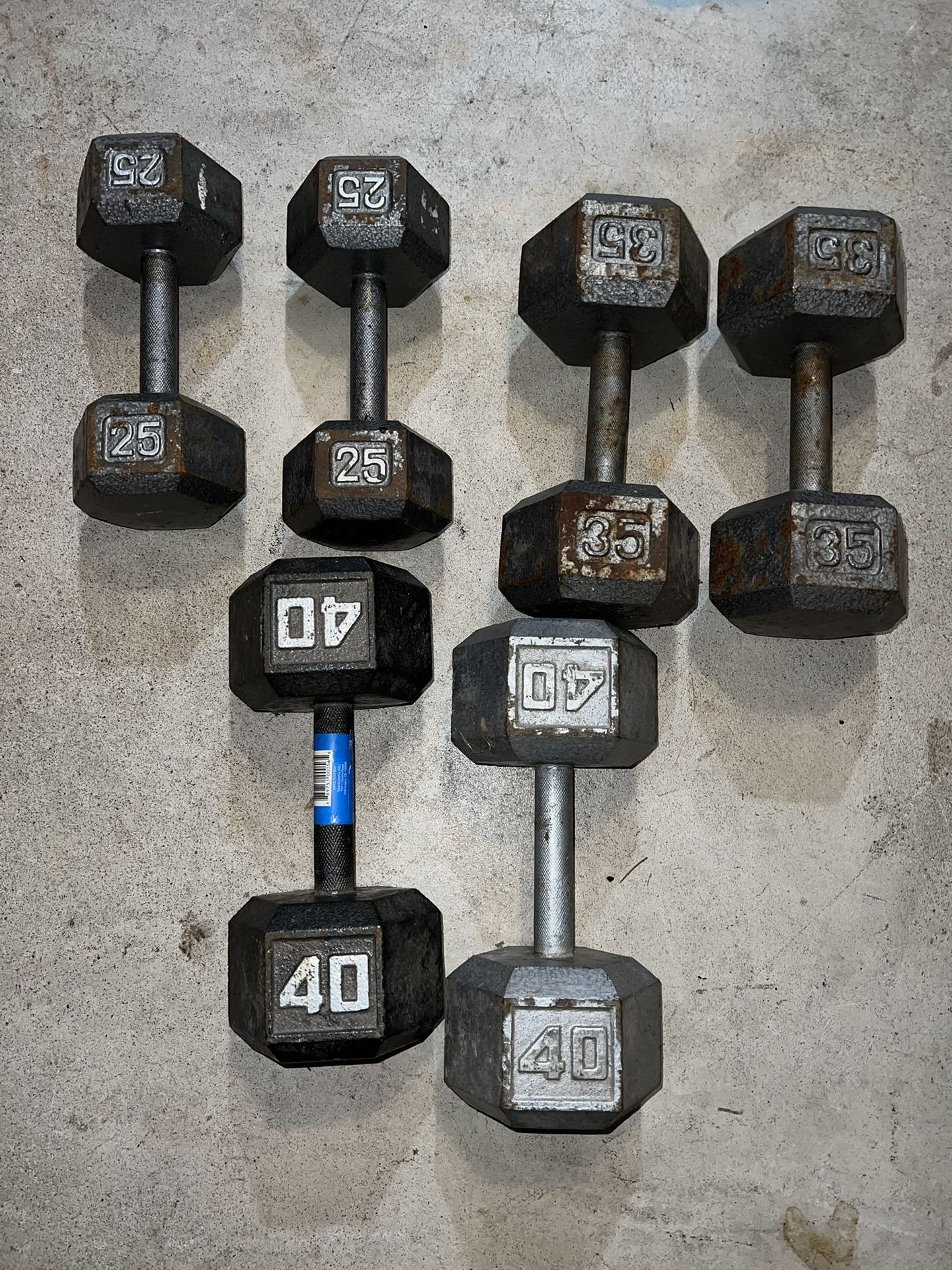 Metal Dumbbells