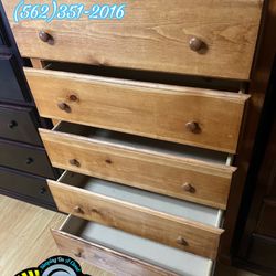 Oak 2 Knob Chest Dresser Cajonera Comoda Nueva 