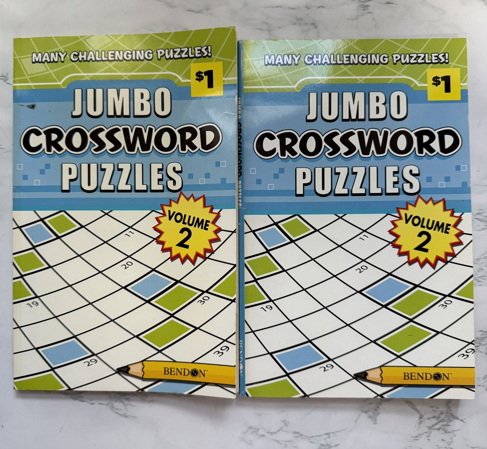 Crossword puzzles- 2$ for both