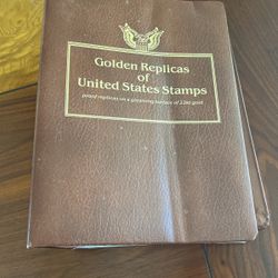 Golden Replica Stamp Collection - 33 Stamps