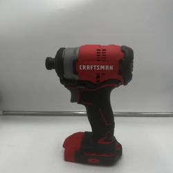 CRAFTSMAN V20 20-Volt Max Cordless Brushless 1/4-in Impact Driver (Tool Only)