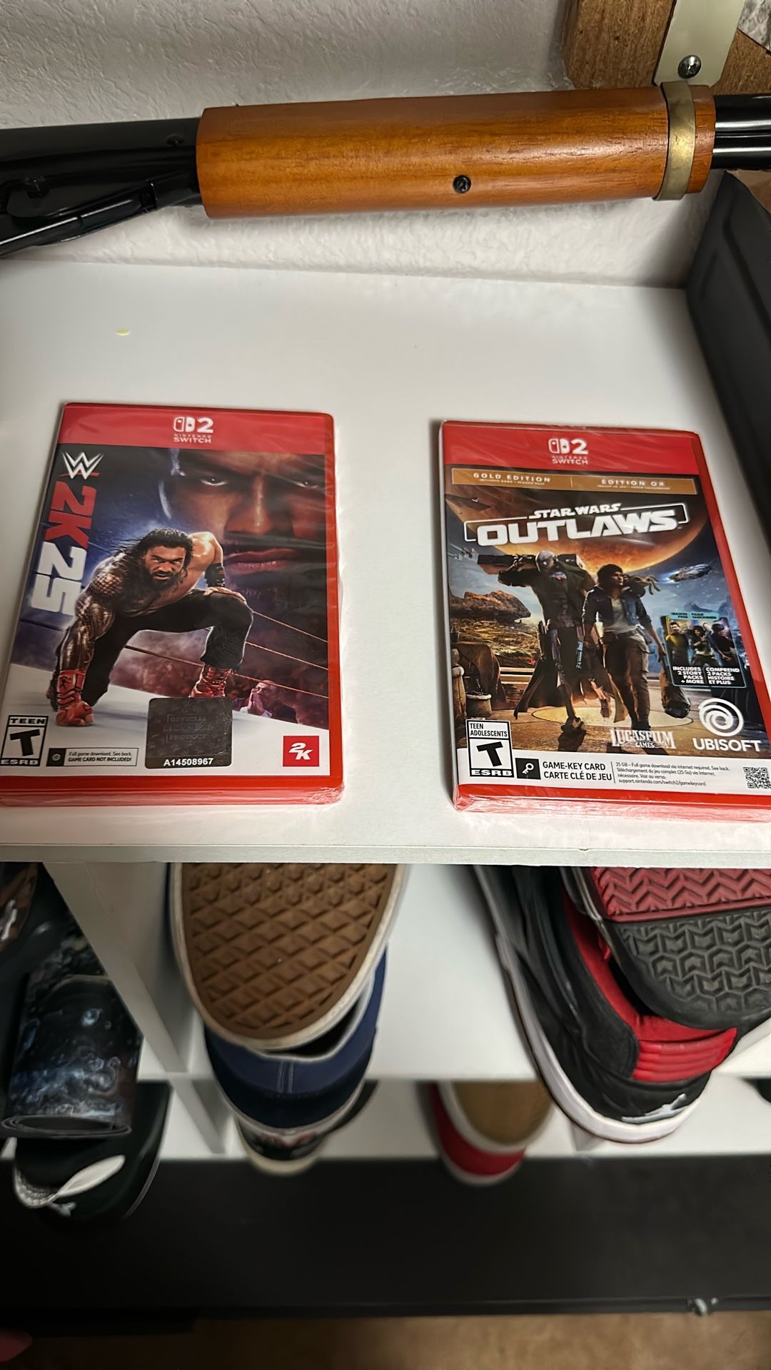 WWE 2K25 And Star Wars Outlaws For Switch 2