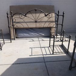 King Wrought Iron Bed