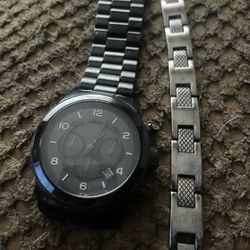 Michael Korse Watch Midnight Edition  No Bracelet