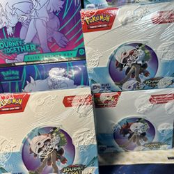 Pokémon Journey Together Booster Box And ETB 