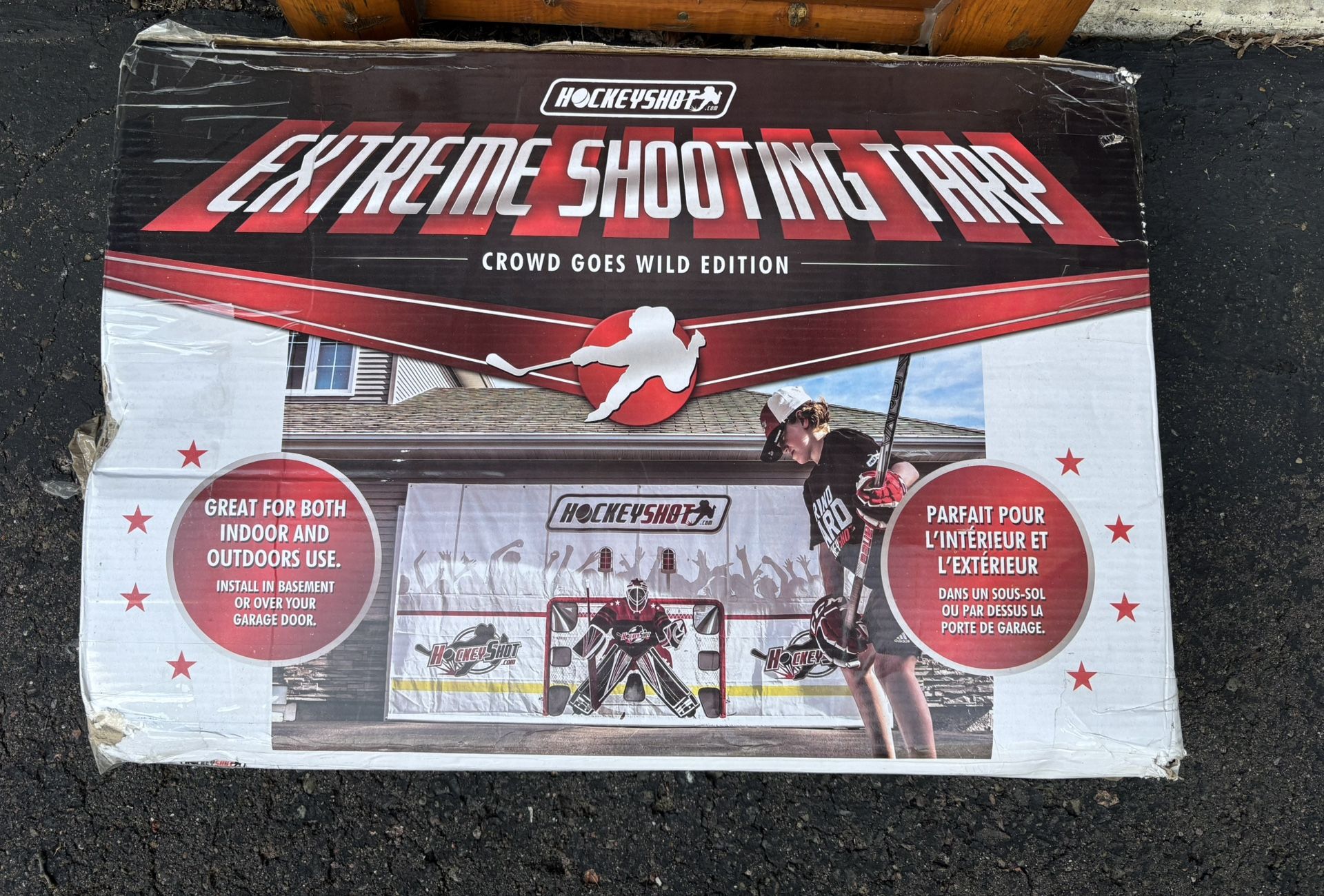Hockey Shot Shooting Tarp