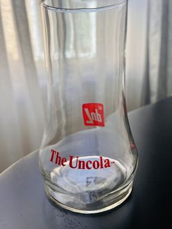 Vintage 1970s 7UP Set of Four (4) Glasses The Uncola