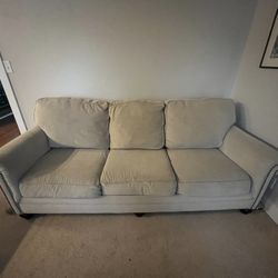 Milari Linen Queen Sleeper Sofa