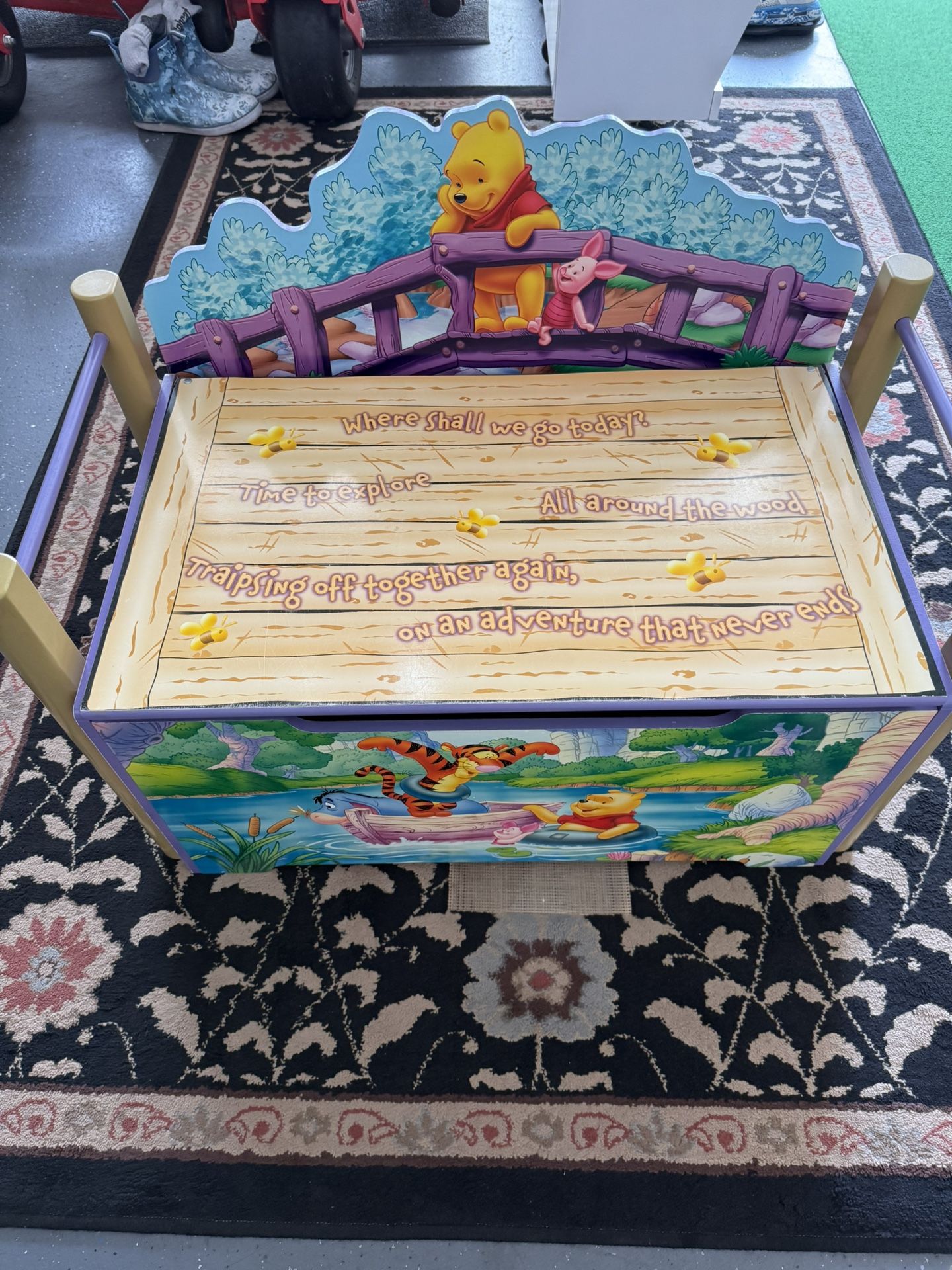 Winnie The Pooh Toy Box