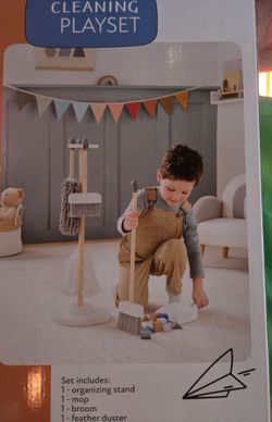 Cleaning playset