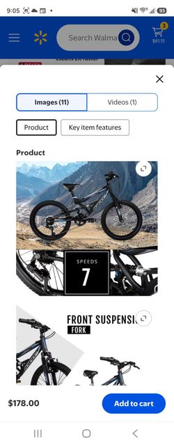 Hyper Full Suspension Bicycle