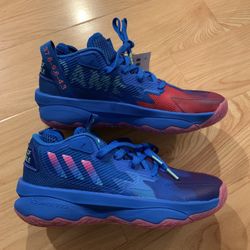 Damian lillard blue outlet shoes