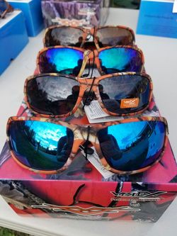 Orange Camo Sunglasses