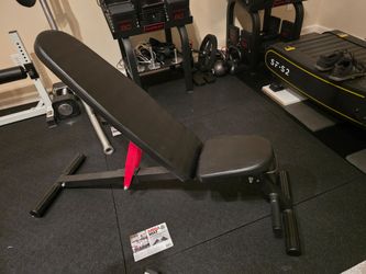 Adjustable Weight Bench – Incline, Flat & Foldable