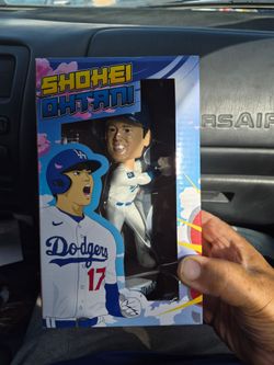 First ever Ohtani Dodger Bobblehead. LOCATED IN GLENDORA "NO" TRADES"