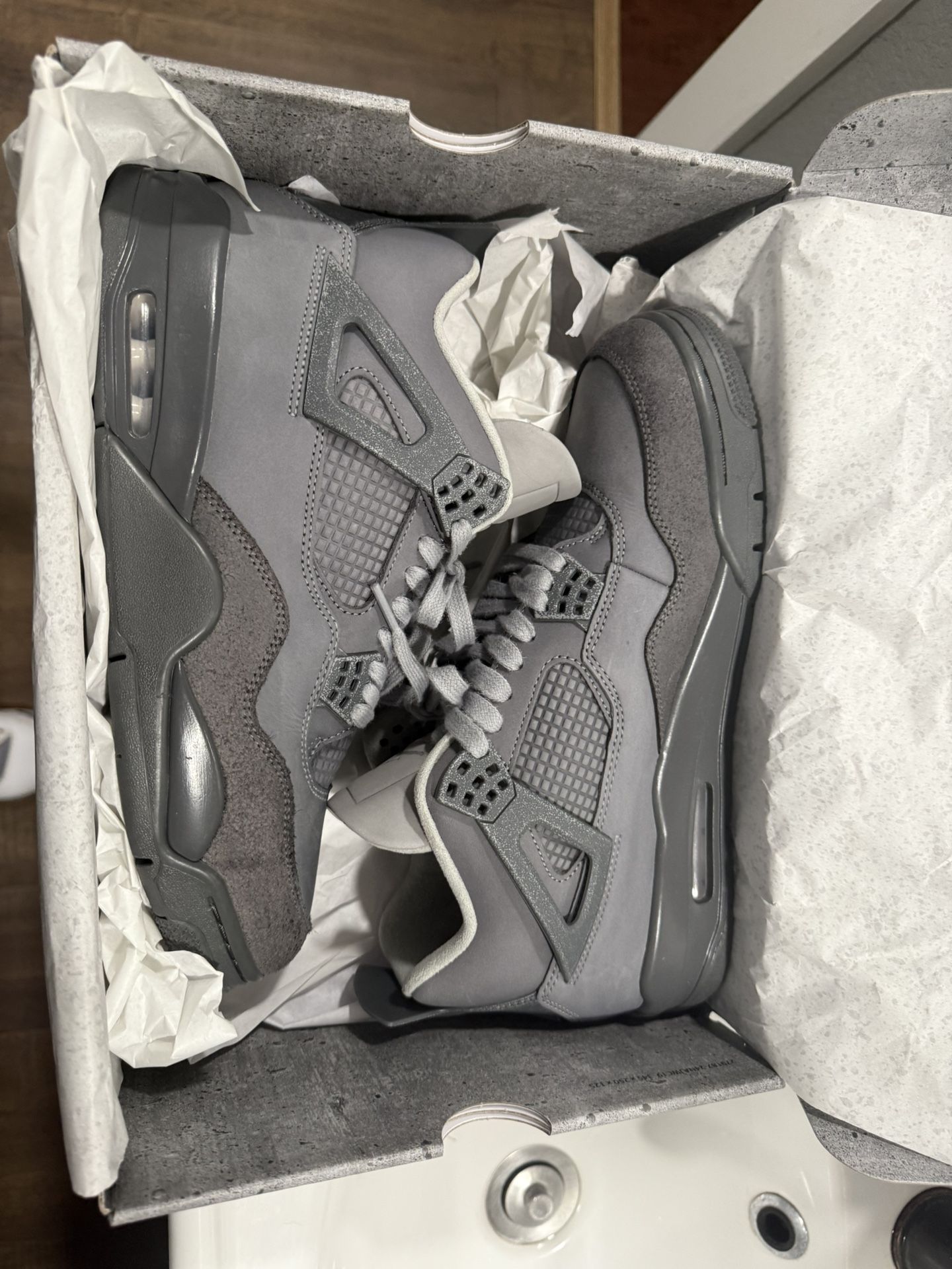 Jordan 4 Wet Cement Size 11 Worn Once