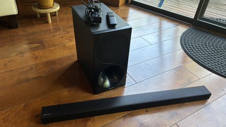 Samsung Sound Bar and Sub Woofer