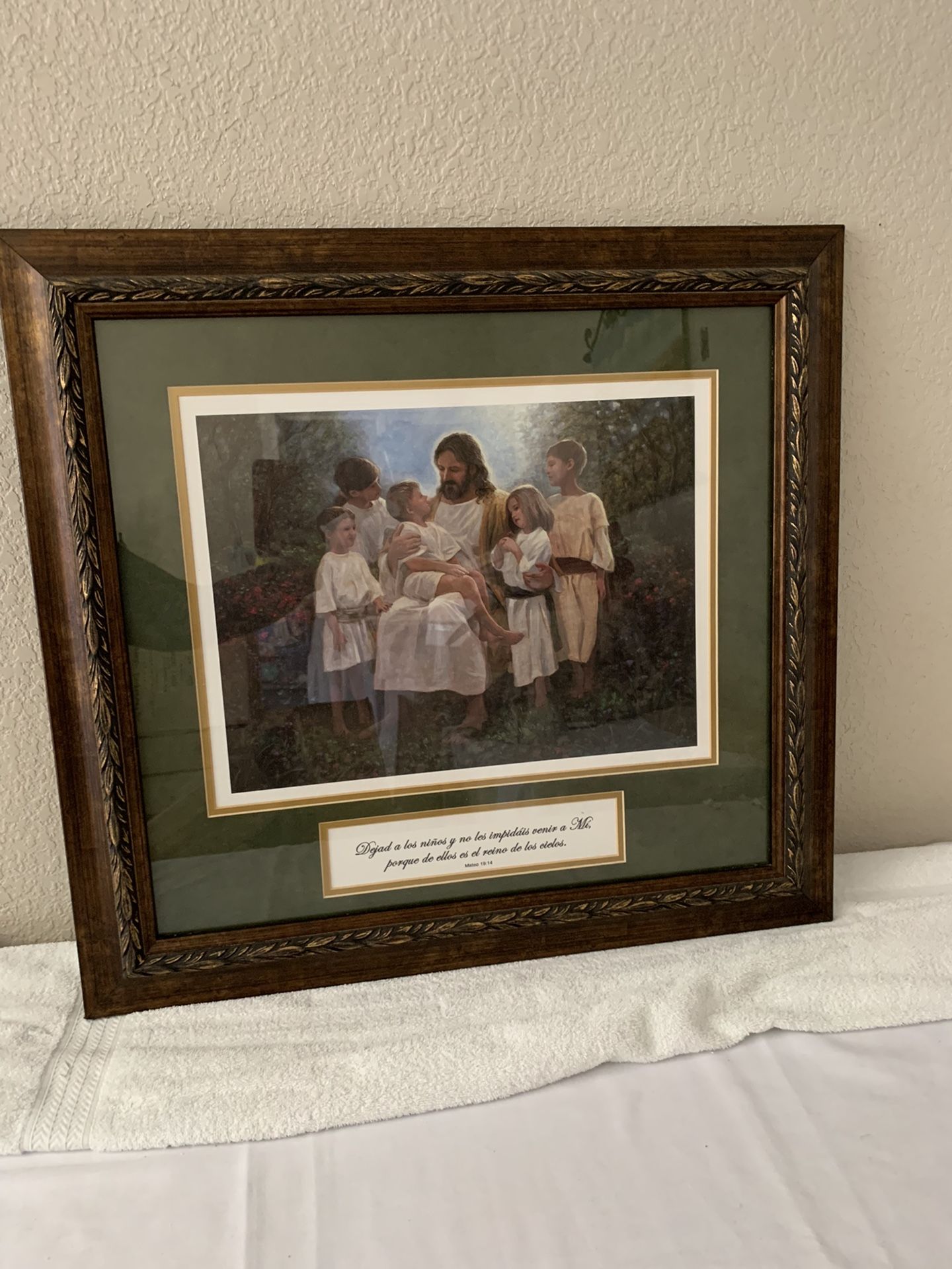 Cuadro De Jesus Home Interior 26 1/2. X 24