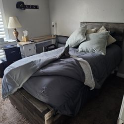 Twin Bed With Matress