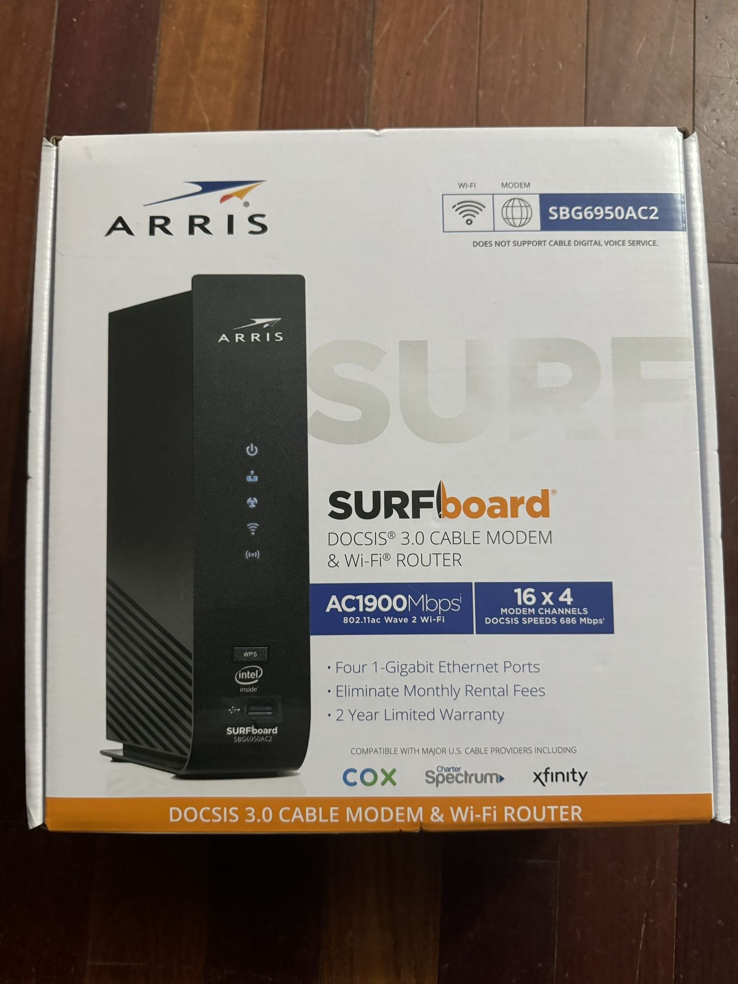 Arris Surfboard 16x4 Modem And Router