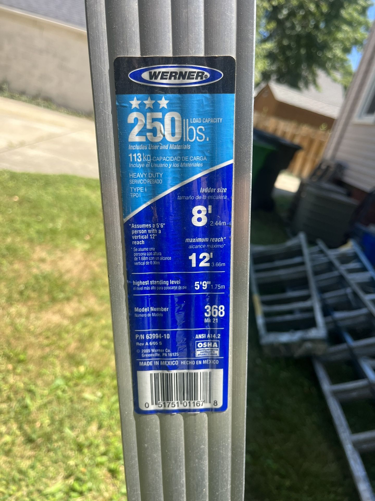 8 Ft Ladder