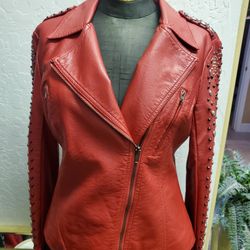 Faux Leather Moto Jacket