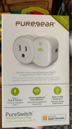 Wireless smart plug for Apple
