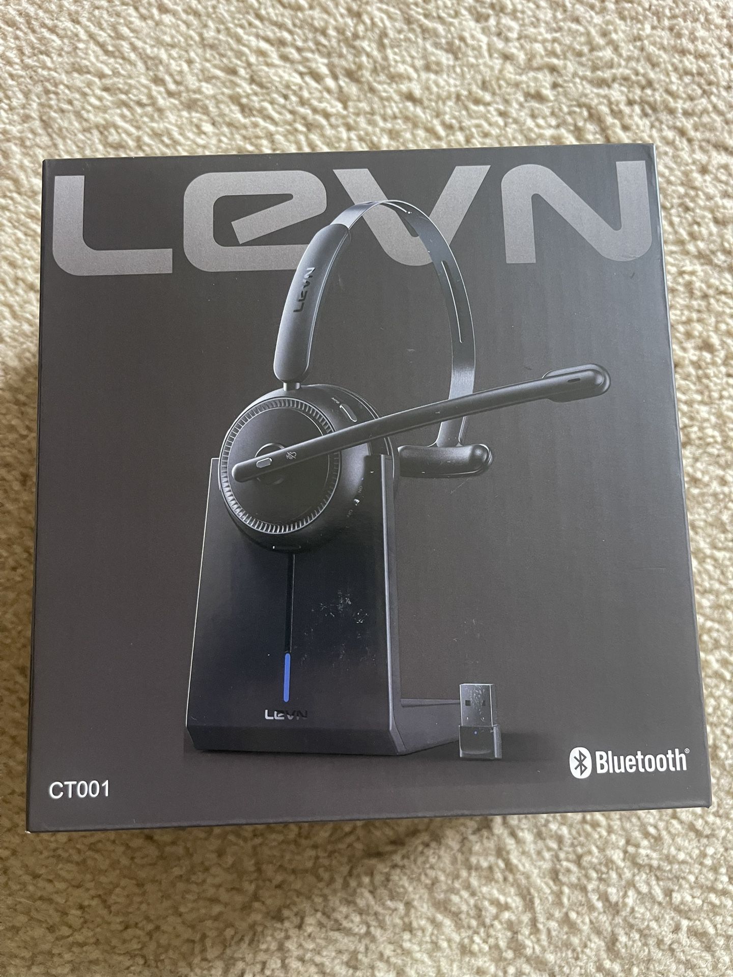 Bluetooth Trucker Style Headset With Microphone