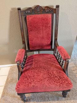 Early 20th century gentlemens chair