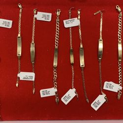 14/ 10 K Gold Bracelet’s