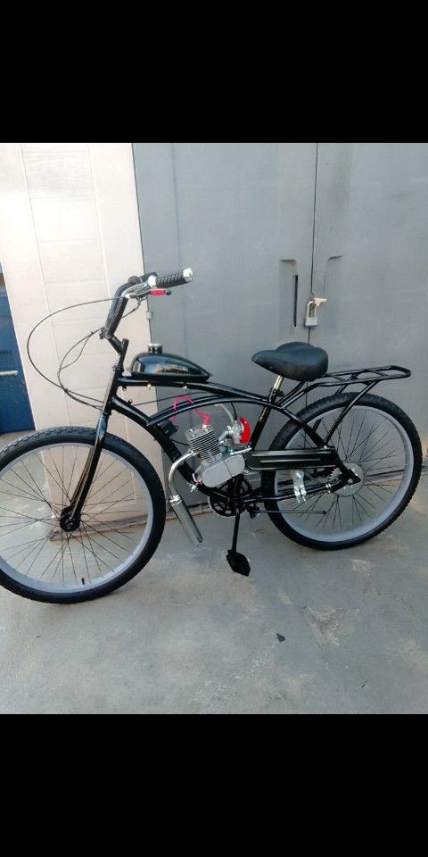 New 2 Stroke Motorized Bike 100cc.