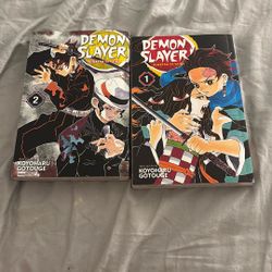 Demon Slayer Manga 1-2