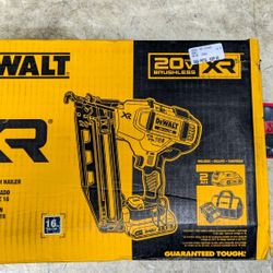 DeWalt Nailer In Box DCN660 16 Gauge