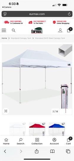 Eurmax Tent (Canopy) white