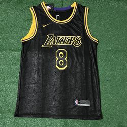 Los Angeles Lakers Kobe Bryant Mamba Black Flipside Jersey 