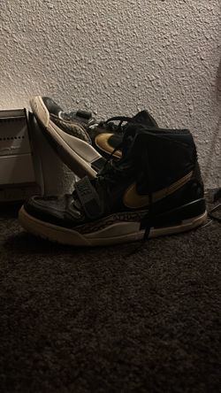 Nike Air Jordan Legacy 312 'Black Gold Size 11 Used