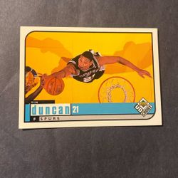 Tim Duncan 1997-98 UD Choice #126