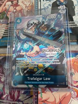 Trafalgar Law OP07-047 One Piece Card Game Regionals Promo