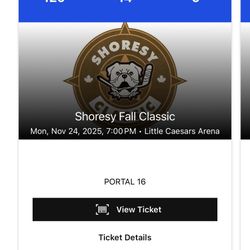 Shoresy vs Detroit Redwings 