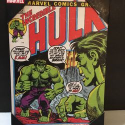 Marvel The Incredible Hulk 11x7 Wall Art