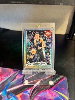 Victor Wembanyama Topps chrome Mojo 2nd year