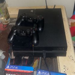 PS4 And Two Games