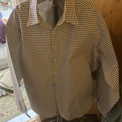 Beautiful Ralph Lauren black checkered    XX- large Men’s Shirt