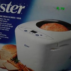 Bread Maker Oster Model 5858 Open Box Brand New